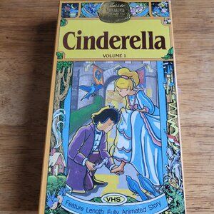 Classic Video Library Cinderella Volume 1 (VHS) (New/Sealed) RARE SEE PICTURES